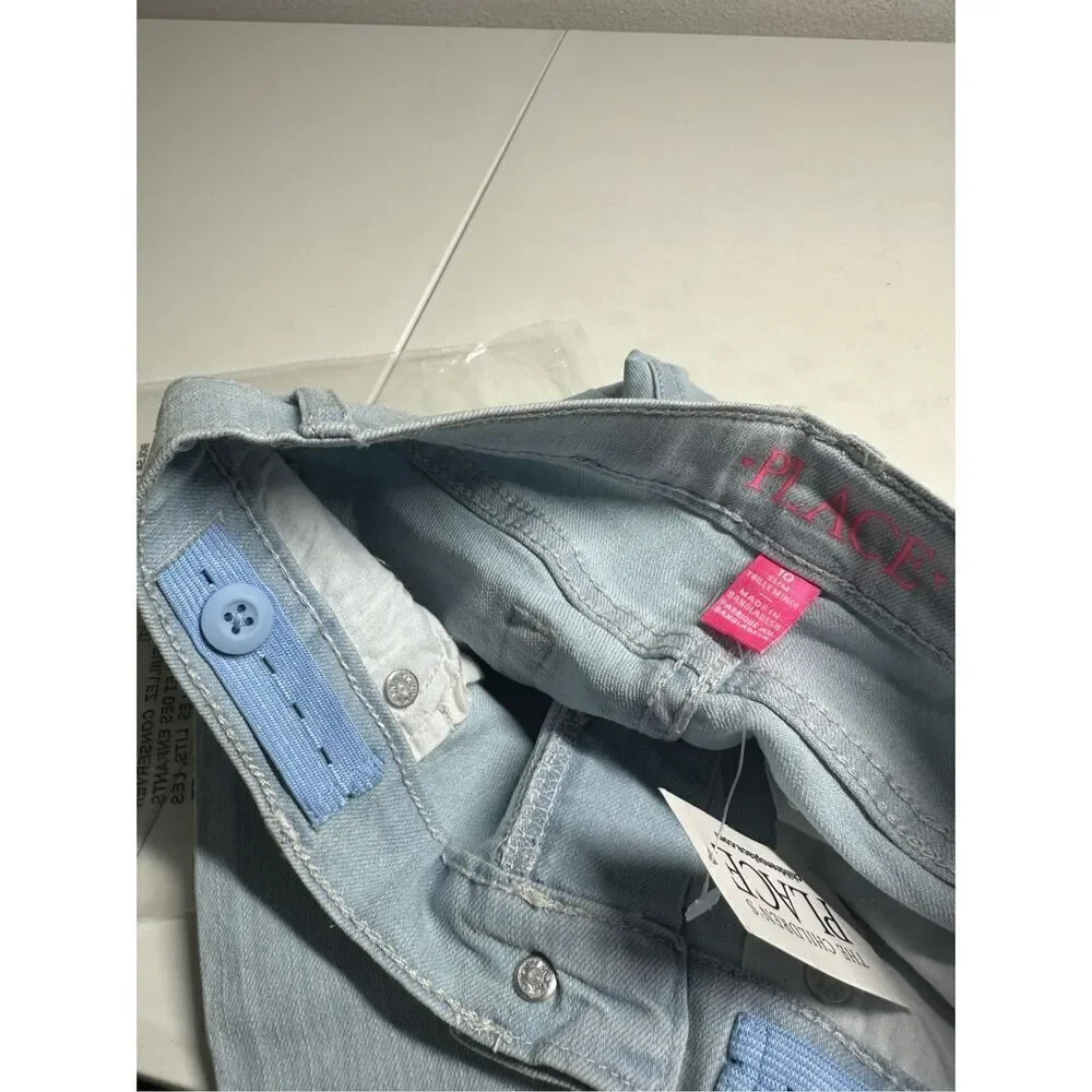 NWT The Children’s Place Girls Skinny Jeans Blue Size 10